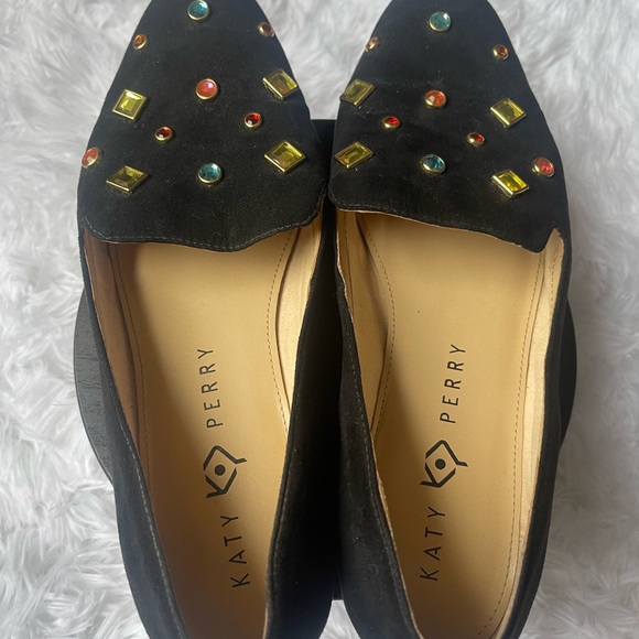 Katy Perry - “ The Turner” Black Flats - Picture 4 of 11